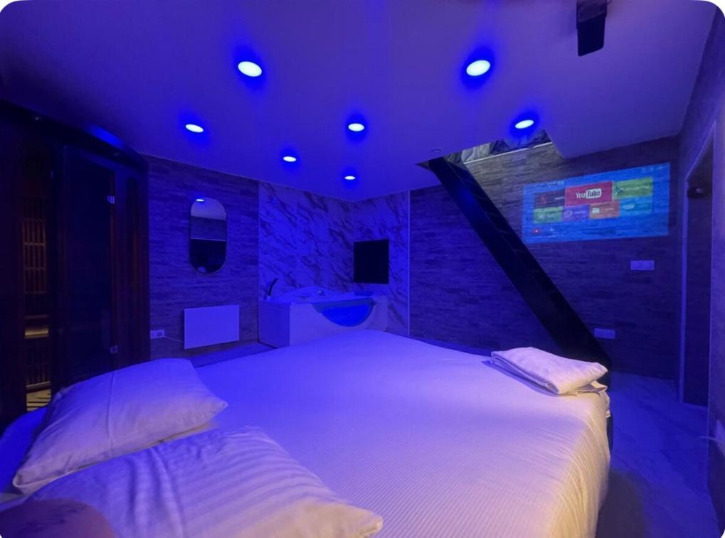 Maison Appartement Triplex Avec Jacuzzi Et Sauna سانت إتيان المظهر الخارجي الصورة